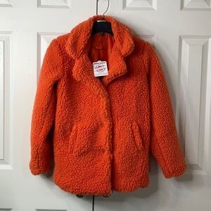 JouJou Women’s Faux Fur Sherpa Coat Size L
